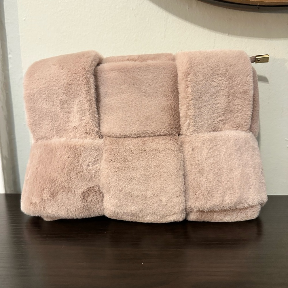 NWT Anthropologie Fur Crossbody